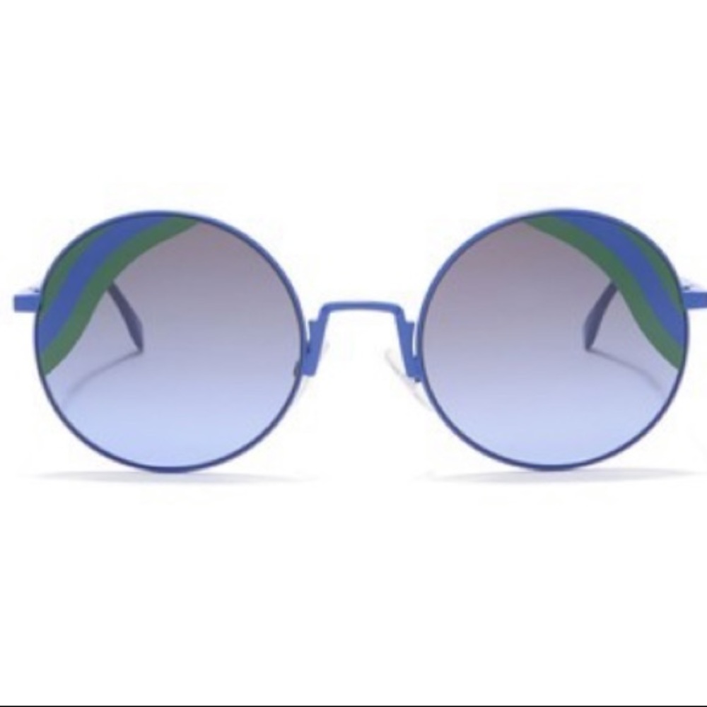 FENDI 53mm Round Sunglasses